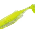 Weekendaanbieding Major Craft Stabi Shad Fat 3,5" 8,9cm 005 Chart Silver gumihal 4 db/csg
