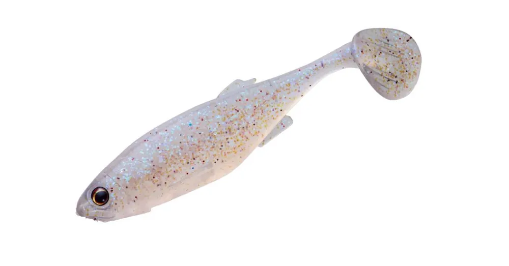 Snelle Levering Major Craft Stabi Shad Fat 4" 10,2cm 006 Clear gumihal 4 db/csg