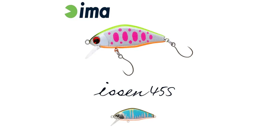 Aanbieding Ima Issen 45S 45mm 3,7g 116 Oikawa Orange Berry wobbler