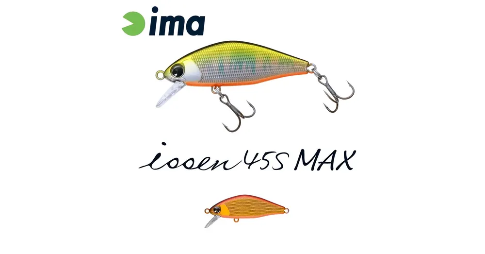 Gratis Retour Ima Issen 45S Max 45mm 4g 001 Red Gold wobbler