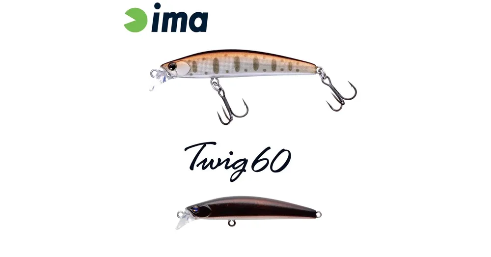 Seizoensaanbieding Ima Twig 60S 60mm 6,5g 007 Sculpin wobbler