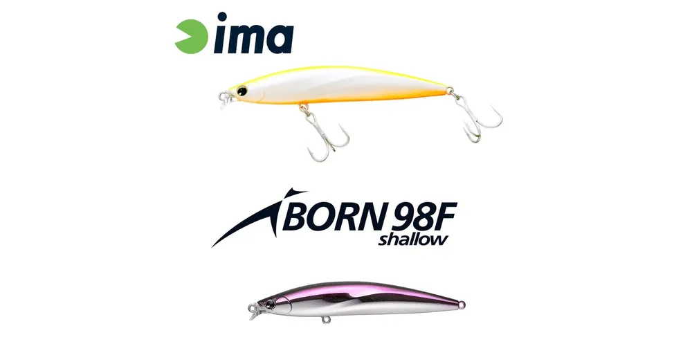 Bestseller Ima Iborn 98F Shallow 98mm 13g 007 Seguro wobbler