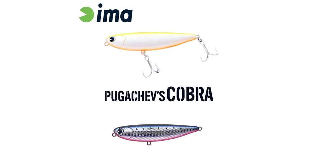 Ima Pugachevs Cobra 90 90mm 12g 207 Makoiwashi wobbler Aanbieding