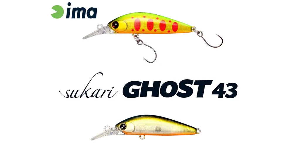 Ima Sukari Ghost 43SU 43mm 2,4g 003 Classic wobbler Flitsaanbieding