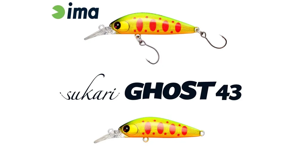 Ima Sukari Ghost 43SU 43mm 2,4g 005 Ibuki wobbler Express Levering