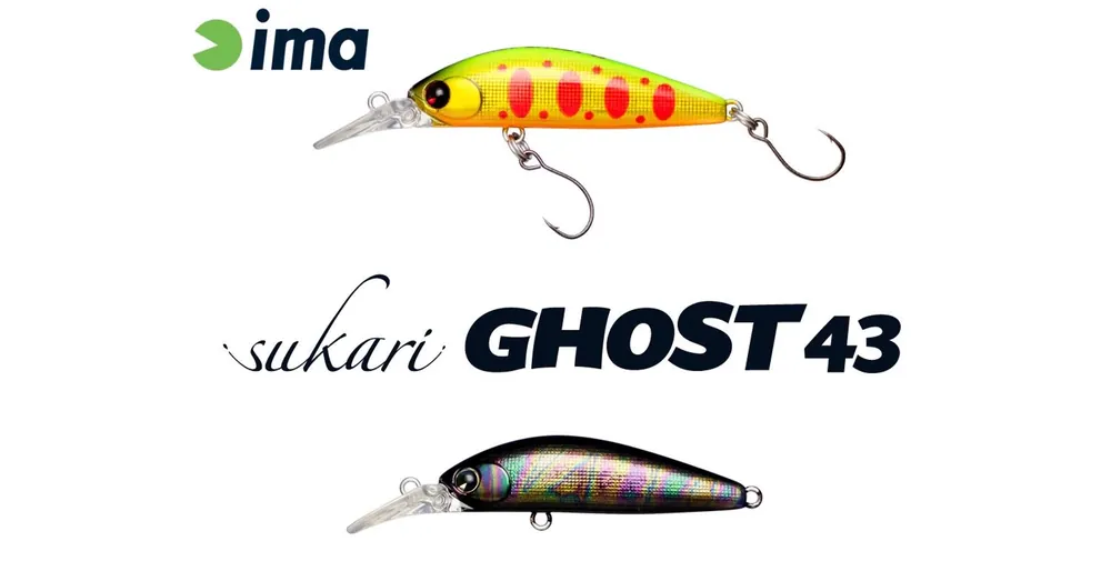 Ima Sukari Ghost 43SU 43mm 2,4g 009 Titanium Black wobbler Goedkoop