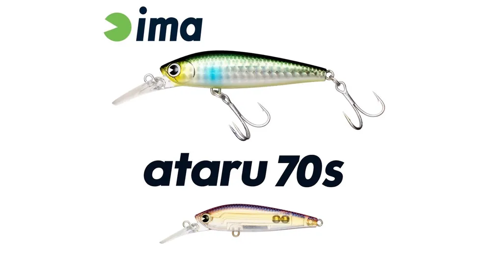 Ima Ataru 70S 70mm 11g 010 Clear Amber wobbler Populair