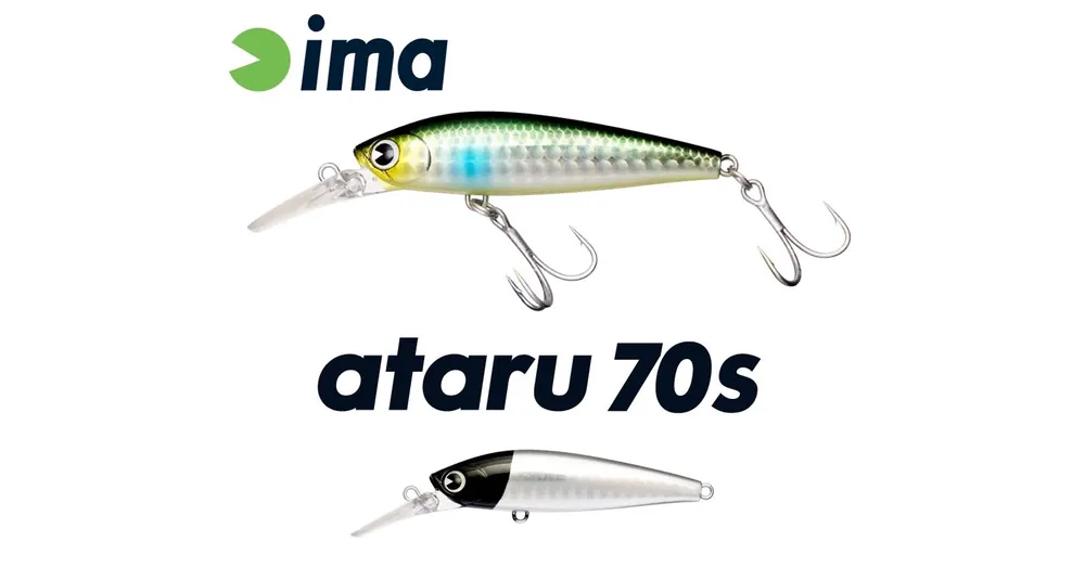 Op = Op Ima Ataru 70S 70mm 11g 012 Black Head Holo wobbler
