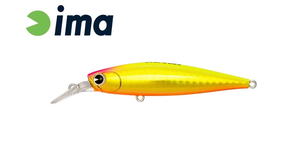 Ima Ataru 80S 80mm 11g 004 Gold Chart wobbler Express Levering