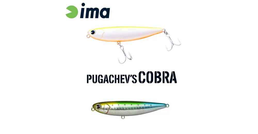 Ima Pugachevs Cobra 90 90mm 12g 010 Gurade Iwashi wobbler Beperkt Aanbod