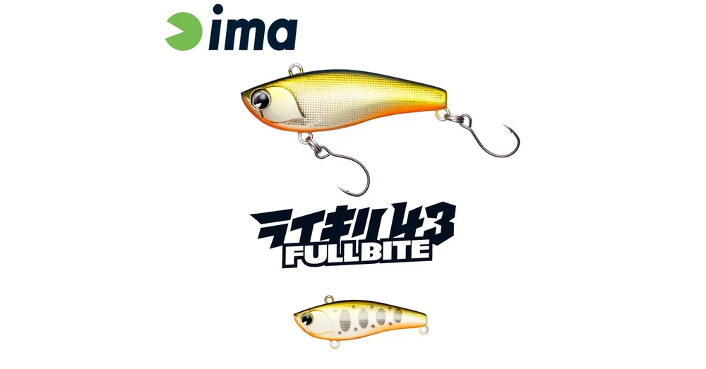 Ima Raikiri 43 Fullbite 43mm 2,5g 008 Pearl Trout wobbler Fabrieksprijs