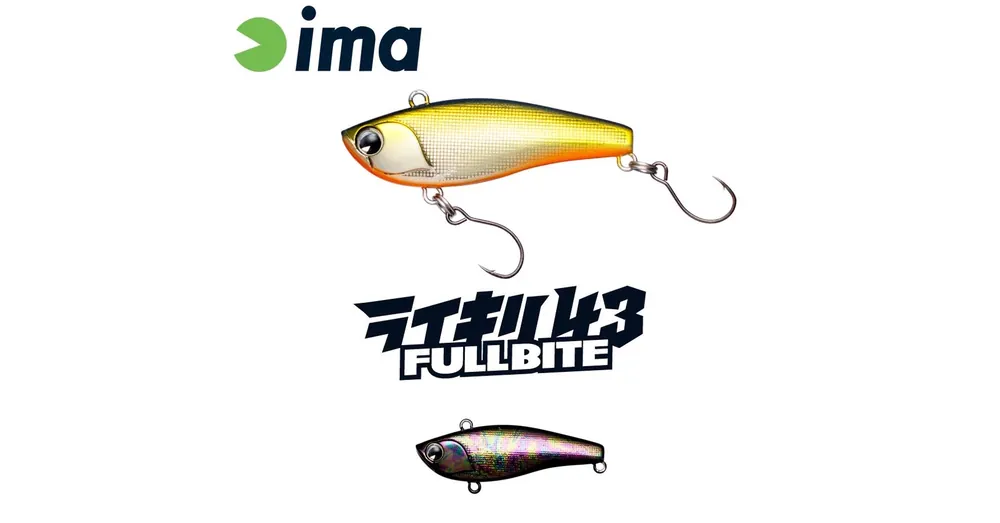 Ima Raikiri 43 Fullbite 43mm 2,5g 009 Titanium Black wobbler Koop Vandaag
