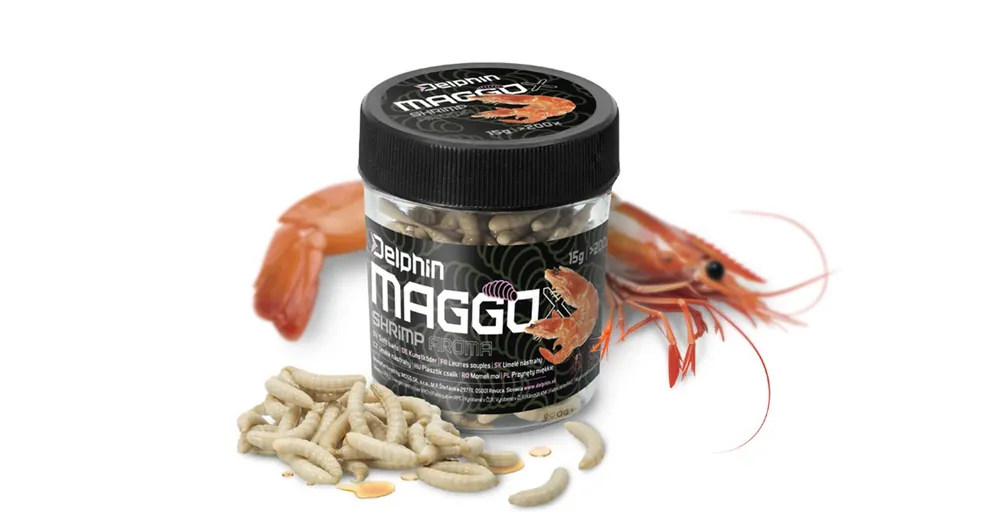 Delphin MaggoX pop up 200db garnéla ízesítésű műcsonti Lage Prijs