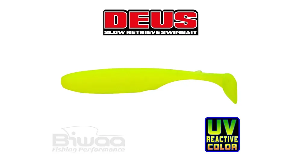 Flitsaanbieding Biwaa Deus 5" 13cm 013 lemon gumihal 5db/csg