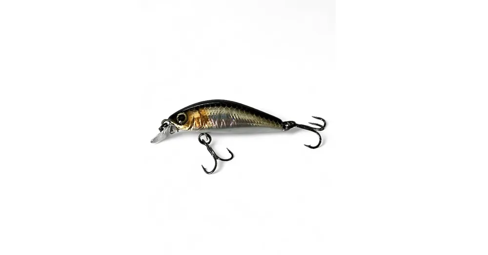 Direct Verzonden Jackall Chubby Minnow 35 silver black (60), wobbler
