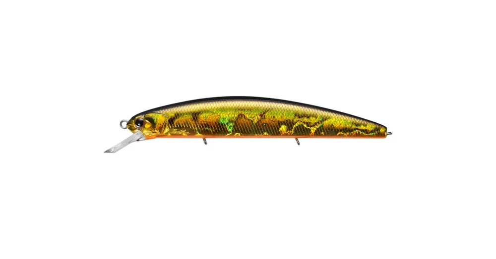 Express Levering OSP Varuna110 Suspend 110mm 16g H04 Crystal Gold wobbler