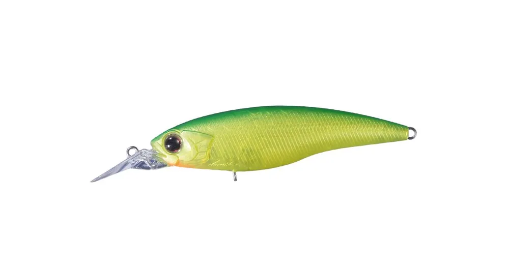 Lage Kosten OSP High Cut Sr 63mm 5.8g MB35 Lime Chart Back wobbler