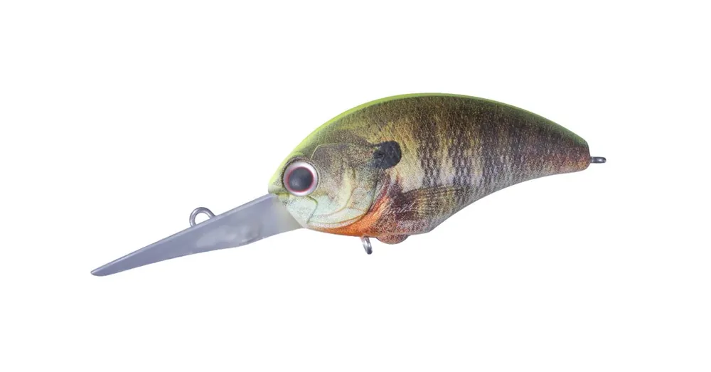 Express Levering OSP Tiny Blitz Dr 45mm 6.7g RP07 Mat Chart Back Real Gill wobbler