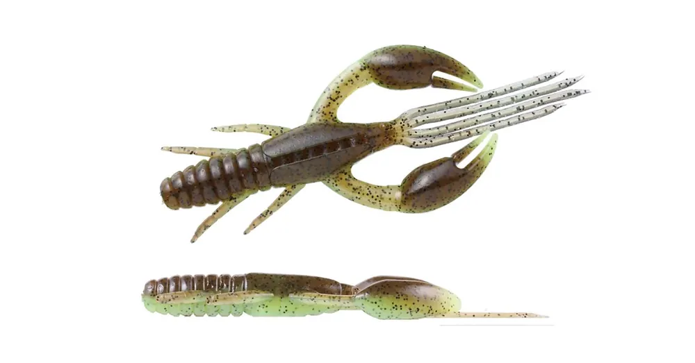 Op = Op OSP Dolive Craw 3" 7.6cm TW107 Green Pumpkin Chart gumirák 7 db/csg