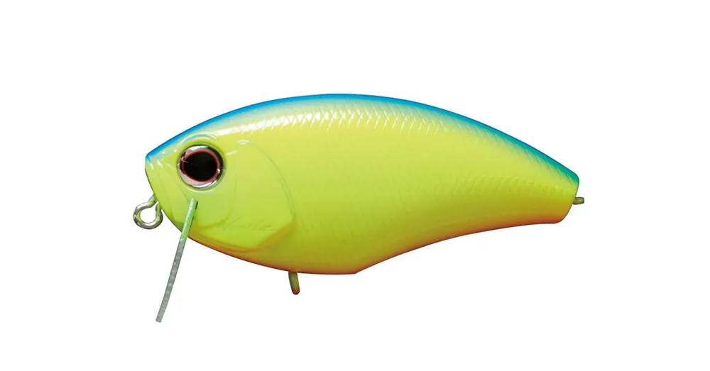 Exclusieve Aanbieding OSP Daibuzzn Heavy Hitter 64mm 17g P07 Chartreuse/Blue back wobbler