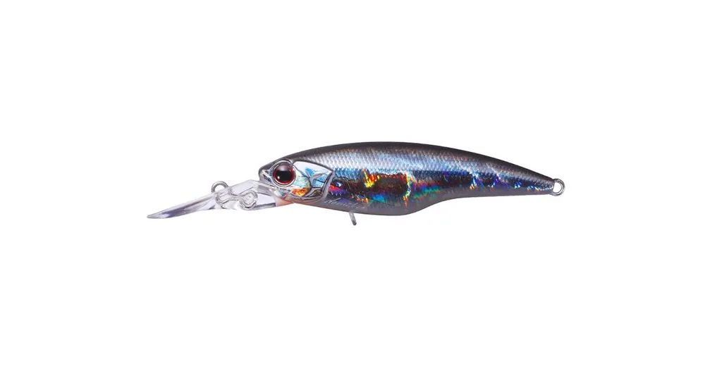 Direct Beschikbaar OSP High Cut Suspend 60mm 5.3g H09 Crystal Blue Shiner wobbler