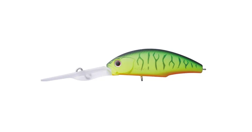 Gecertificeerd OSP Power Dunk Suspend 57mm 7.9g M14 Mat Tiger wobbler