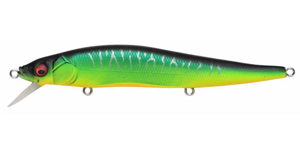 Flitsaanbieding Megabass Vision Oneten 110.5mm 14g Mat Tiger wobbler