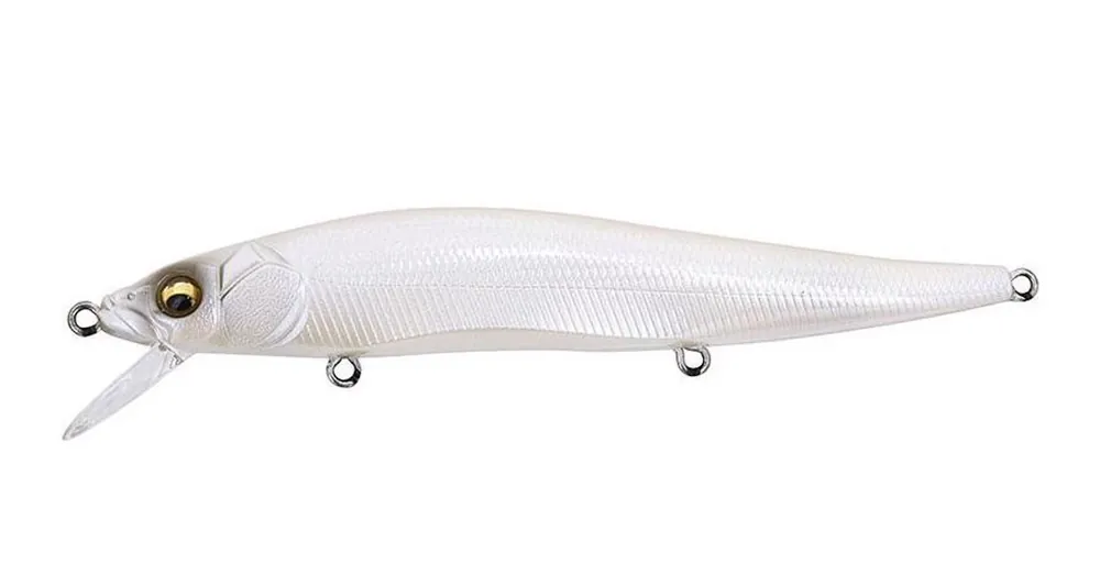 Megabass Vision Oneten 110.5mm 14g French Pearl wobbler Exclusieve Aanbieding
