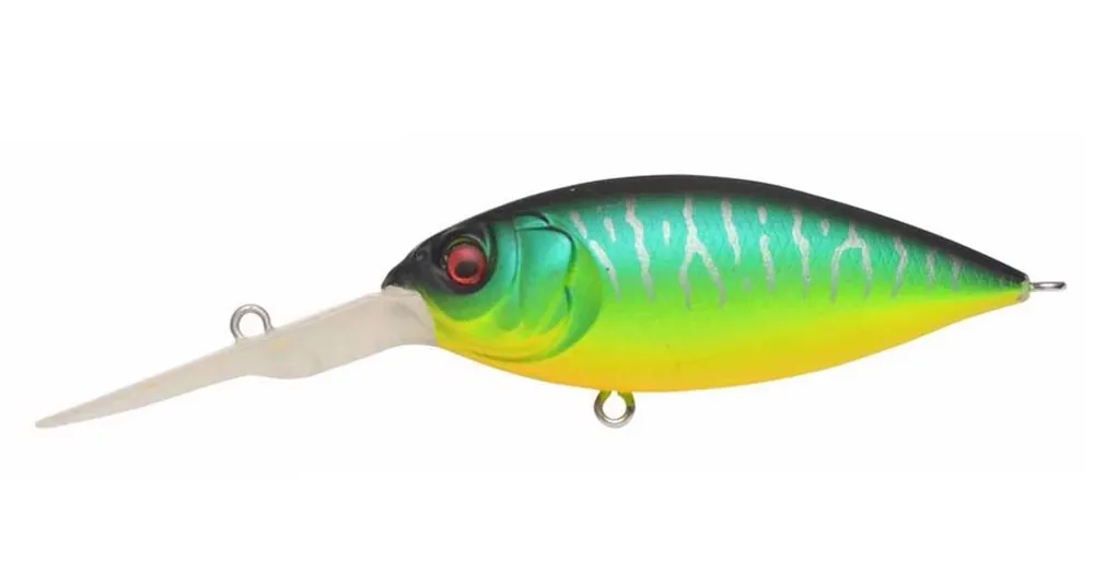 Megabass Deep-X 150 63mm 14g Mat Tiger wobbler Gereduceerde Prijs