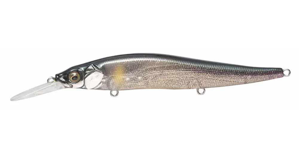 Lage Prijs Megabass Vision Oneten+1 110mm 14g Seethrough Glitter Ayu wobbler