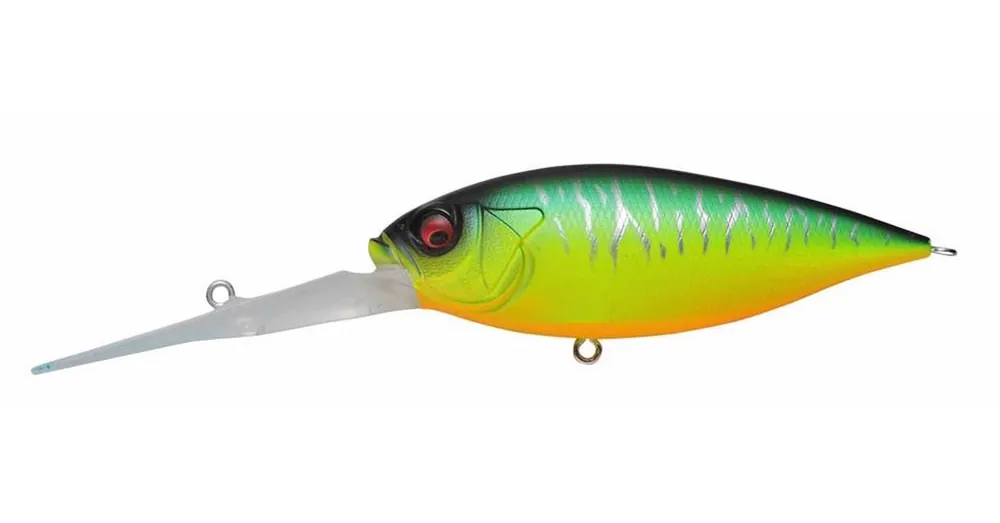 Megabass Deep-Six 80mm 24.5g Mat Tiger wobbler Korting