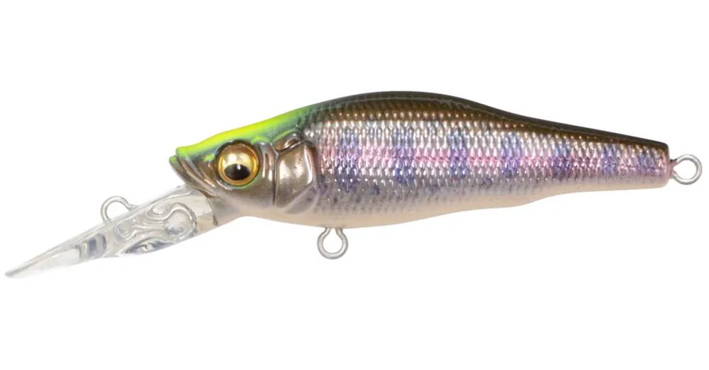 Megabass Great Hunting GH48 Dive SF 48mm 3.2g MG Indicator Yamame wobbler Betrouwbaar
