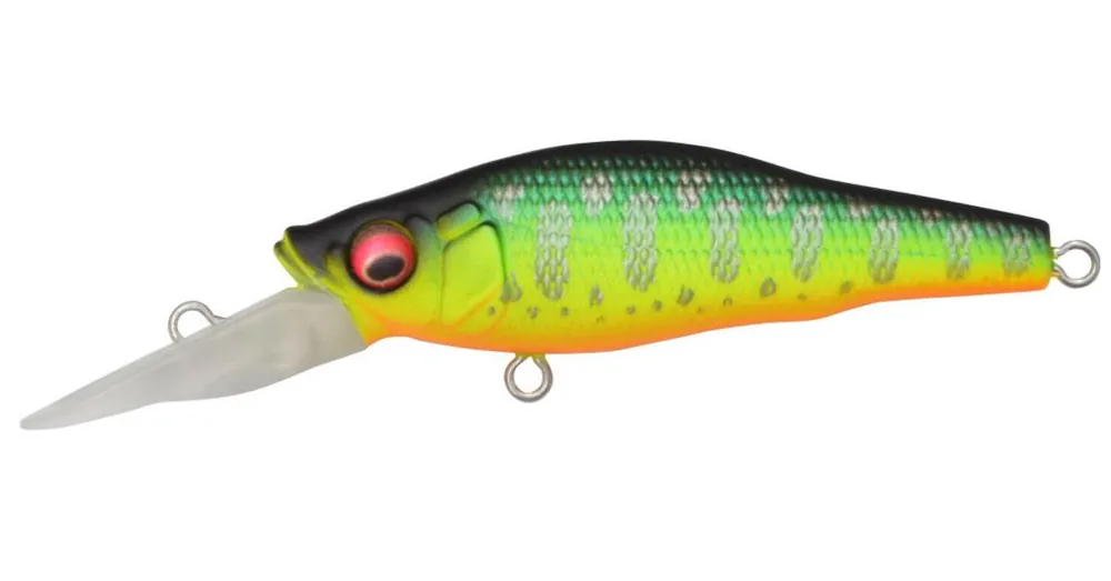 Seizoensaanbieding Megabass Great Hunting GH48 Dive SF 48mm 3.2g Pa-Mark Mat Tiger wobbler