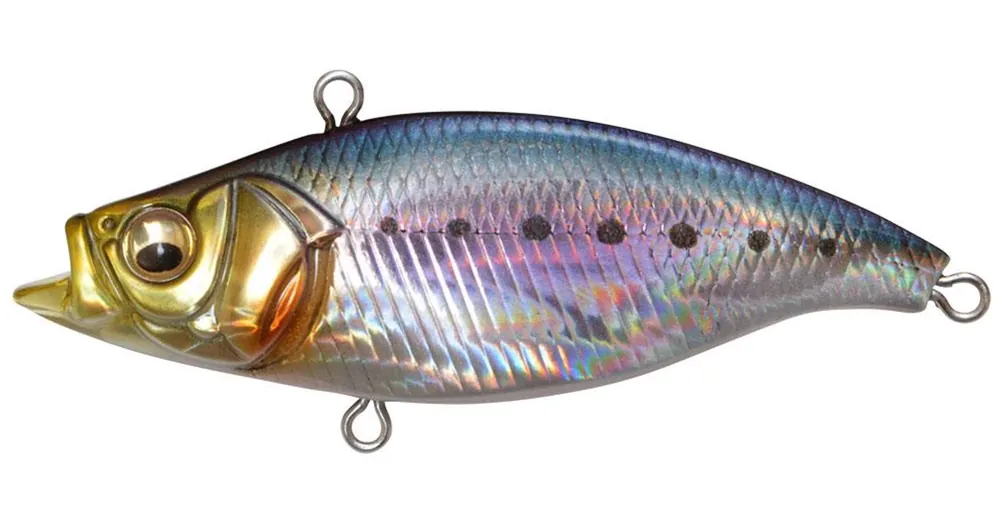 Megabass Cutvib 55 HW 55mm 10g GG Maiwashi wobbler Populair