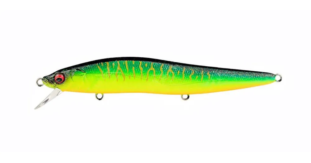 Gecertificeerd Megabass Vision Oneten LBO Sp-C 115mm 14g GLX Hot Tiger wobbler