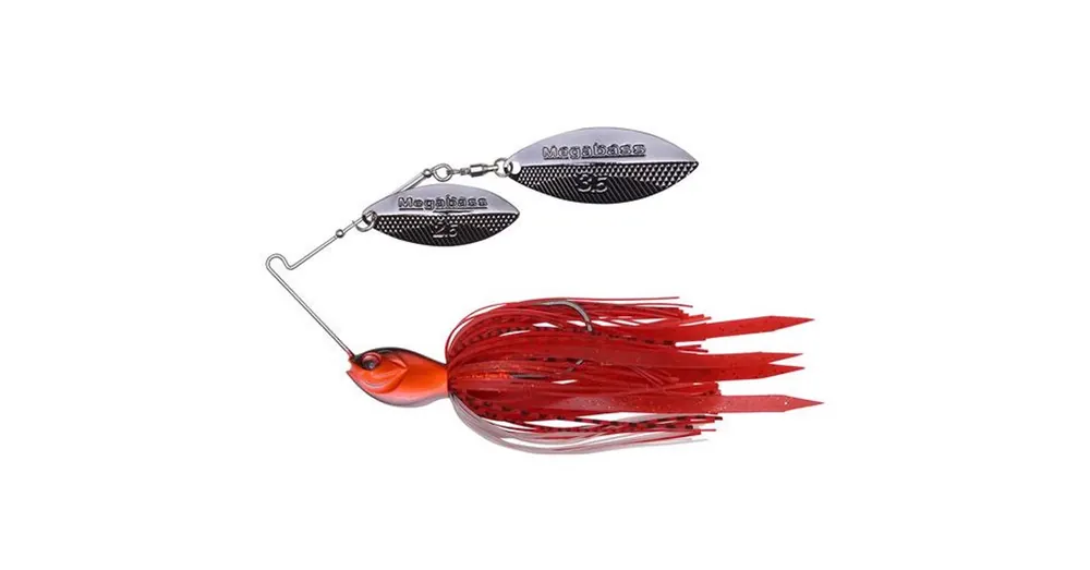 Exclusieve Aanbieding Megabass SV-3 Spinnerbait DW 14g Fire Red műcsali