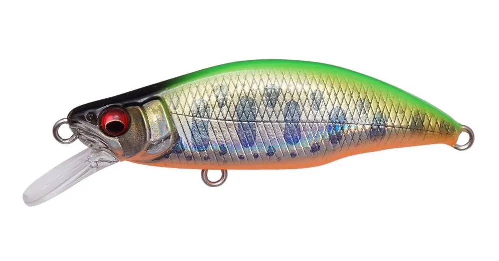 Megabass GH64 Humback FS 64mm 8.3g LZ Lime Back OB wobbler Weekendaanbieding