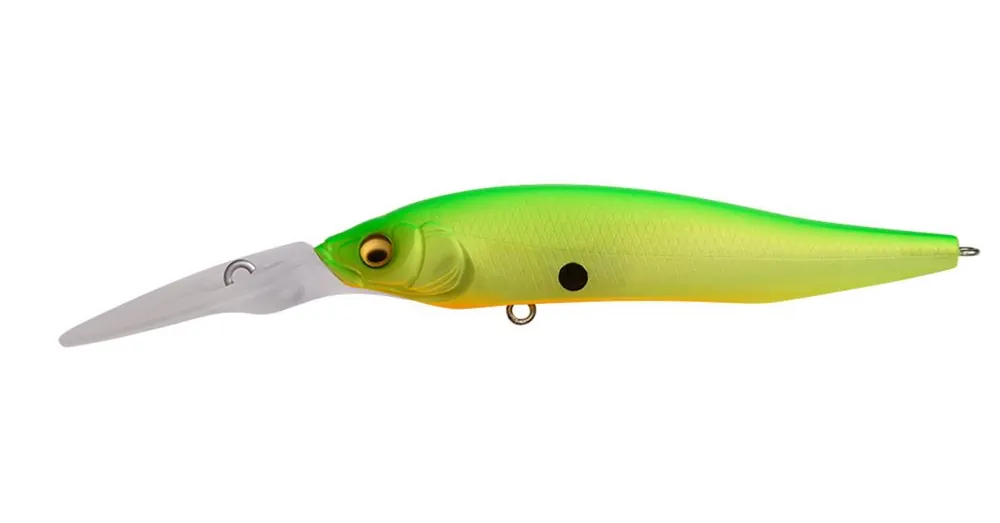 Megabass X-Nanahan+2 75mm 7g Mat Chart Lime wobbler Nieuw