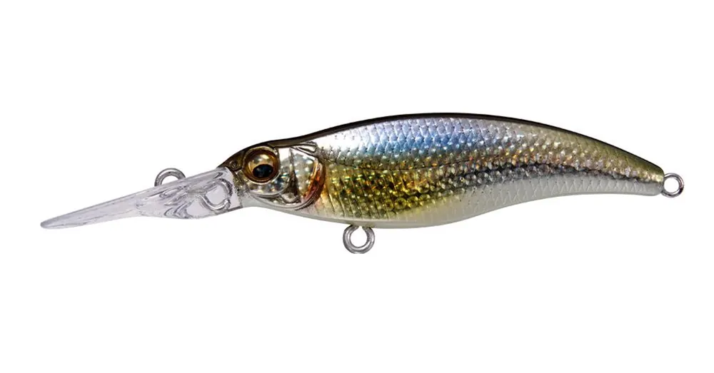 Megabass Shading-X R 55 55mm 3.5g DD Silver Shad wobbler Merkproduct