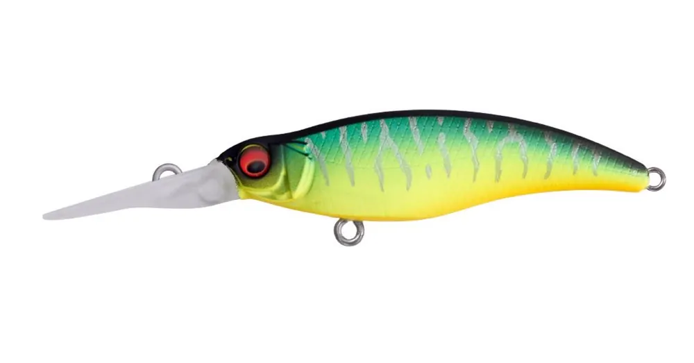 Megabass Shading-X R 55 55mm 3.5g Mat Tiger wobbler Speciale Aanbieding