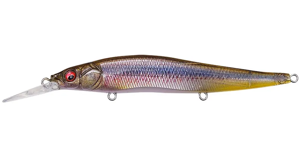 Aanbieding Megabass Vision Oneten+1 110mm 14g FA Ghost Kawamutsu wobbler