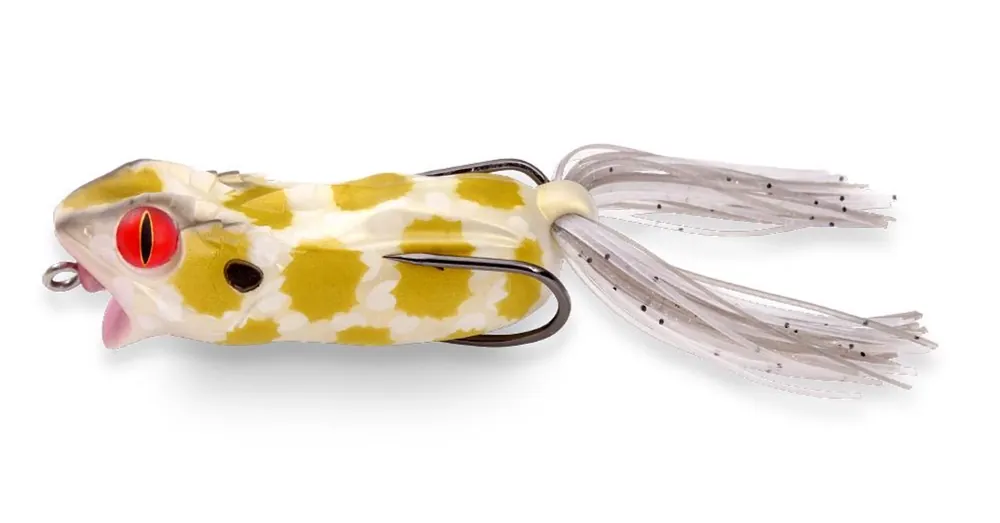 Betrouwbaar Megabass Gabarin 63mm 14g White Python gumibéka