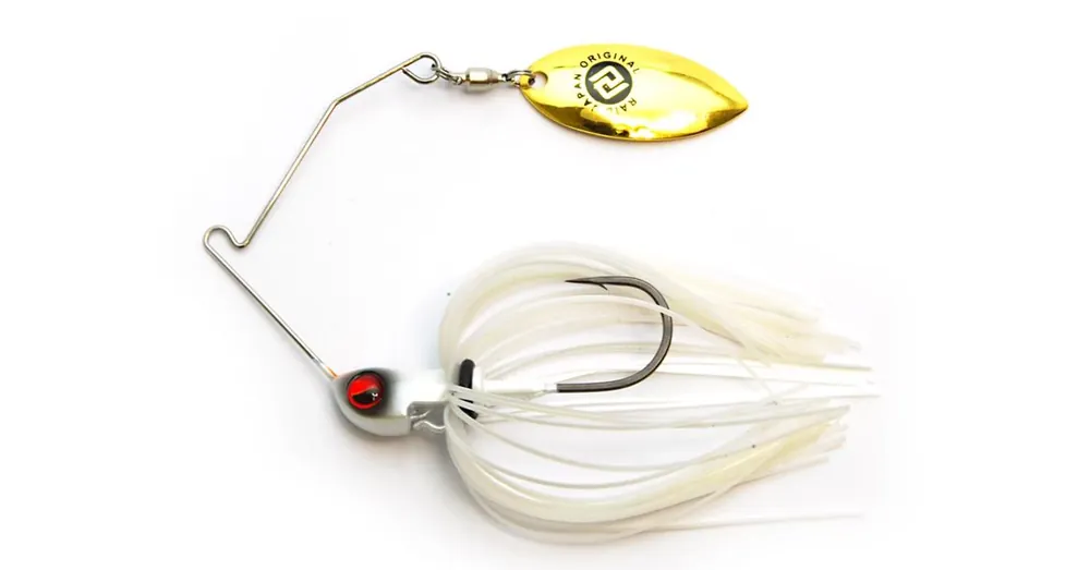 Nieuw Raid Level Spin Pino Single Willow 7g 06 Pearl White spinnerbait