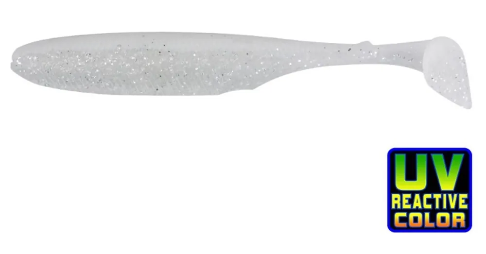 Flitsaanbieding Biwaa Deus 5" 13cm 316 White Christal gumihal 5db/csg