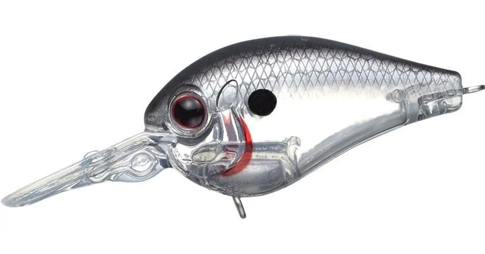 Evergreen Piccolo 4cm 6,4g 379 Flash Silver Shad wobbler Gecertificeerd