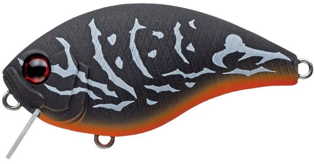 Weekendaanbieding Evergreen Cluch Hitter 5,8cm 12,5g 273 Mat Black Craw wobbler