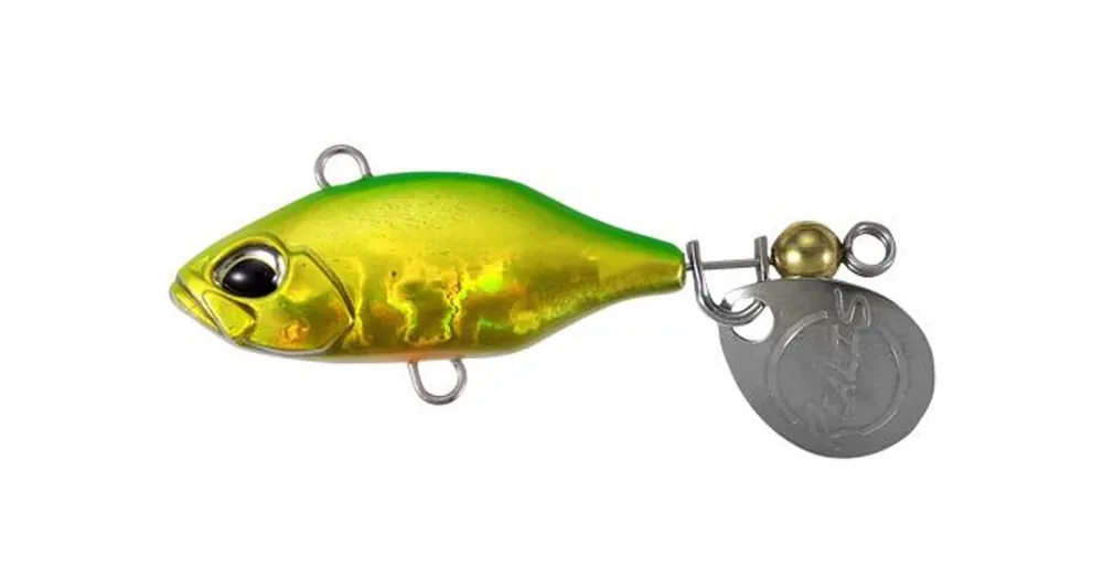 Fabrieksprijs Duo Realis Spin 38 3,8cm 11g CDA3185 Itako Green Gold wobbler