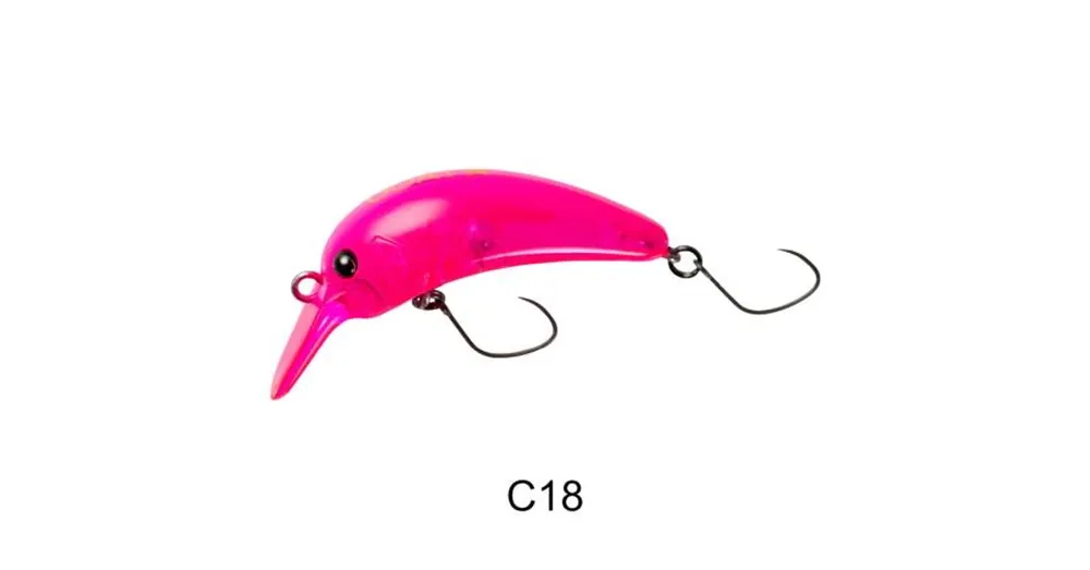 Yarie Goat Star 679 F 35mm 2,4g C18 clear pink, wobbler Goedkoop