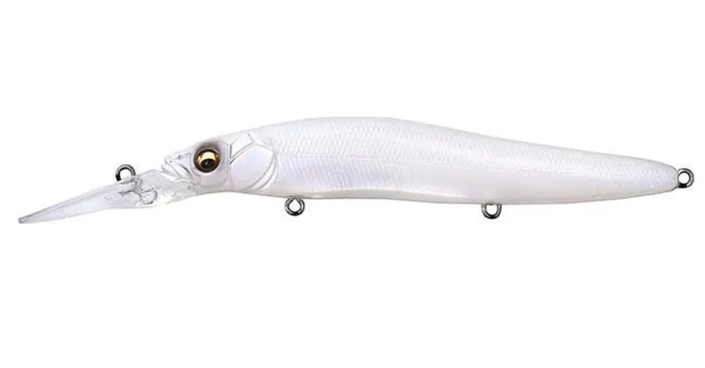 Direct Verzonden Megabass Vision Oneten R+2 SP-C 110mm 14g french pearl, wobbler