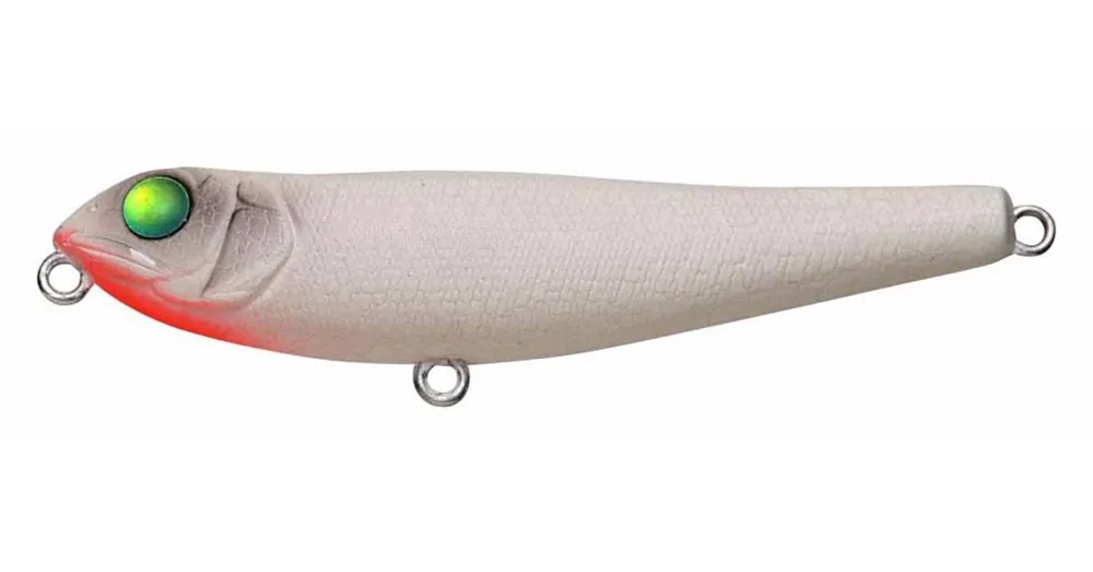 Laatste Versie Megabass Dog-X JR. Coayu 71mm 5,6g white butterfly, wobbler
